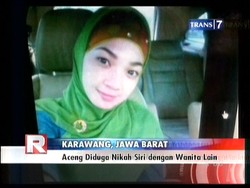 Aceng Diduga Nikah Siri dengan Wanita Lain