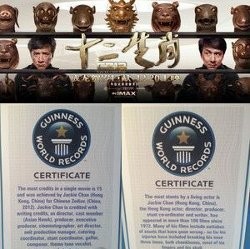 Jackie Chan Cetak 2 Rekor Dunia Lewat Film Chinese Zodiac