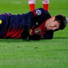 Cederanya Tidak Parah, Messi Bersyukur