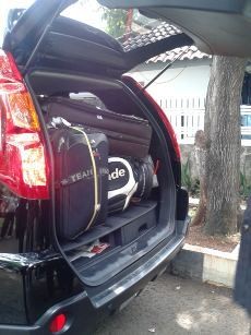 Koper dan Tas Golf Milik Andi Mallarangeng Mulai Diangkut