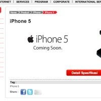 Situs Telkomsel Belum Siap Buka Pre-Order iPhone 5