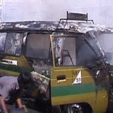  Dua Mobil Terbakar di Purwokerto, 1 Orang Terluka