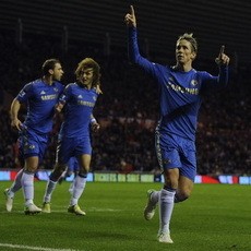 Torres Dua Gol, Chelsea Kalahkan Sunderland