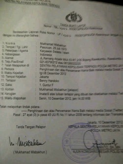 Merasa Dicemarkan Nama Baiknya di Twitter, Misbakhun Lapor Polisi