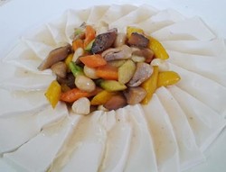 Resep Sayuran: Mixed Vegetables with Thousand Slices Tofu