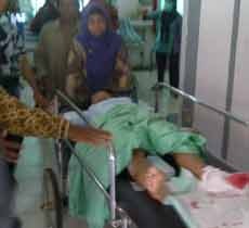 Gas Air Mata Sempat Bikin RS Syarifa Bangkalan Kelabakan