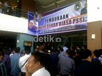 PSSI Gelar KLB di Lobi Hotel