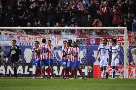 Falcao Lima Gol, Atletico Menang Setengah Lusin