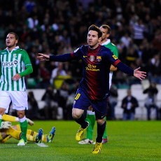 Messi Bikin Gol Lagi, Barca Menang Lagi