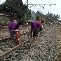 Cihuy! Rel Kereta di Cilebut Beroperasi Normal Akhir Pekan Ini 