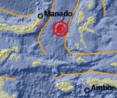 Ternate Diguncang Gempa 5,9 SR