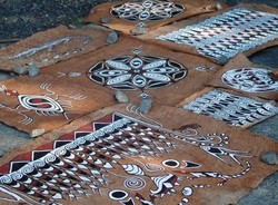 Hanya di Papua, Lukisan Keren dari Kulit Kayu