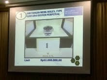 Jam Tangan Rolex Gratifikasi Petinggi PLN Laku Dilelang Rp 94 Juta