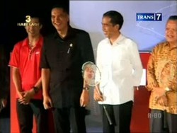 Peduli Bulutangkis, Taufik Hidayat dan Jokowi Duet