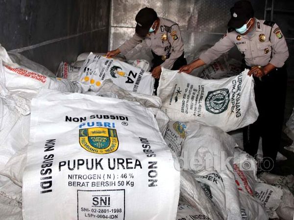 Koperasi Pengoplos Pupuk Bersubsidi Digerebek