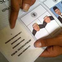 Pilkada Bangkalan, Meski Gambar Nomor 1 Ditutup Stiker Masih Dicoblos