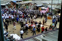 Sempat Dilawan Pedagang, Pembongkaran Kios di Stasiun Depok Baru Lancar