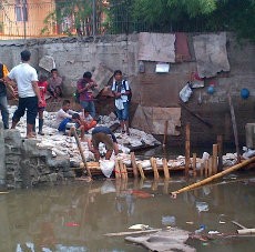 500 Rumah Terendam Akibat Jebolnya 2 Tanggul di Muara Angke