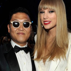 Tahun Baru, Psy Manggung Bareng Taylor Swift dan Carly Rae Jepsen