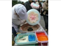 Wah, Cantiknya Gulali Bentuk Bunga Ini!