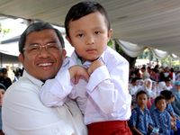 Ahmad Heryawan Sapa Anak-anak Disabilitas