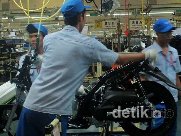Melongok Pabrik Yamaha Terbesar di Dunia