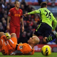 Liverpool Ditundukkan Villa di Anfield