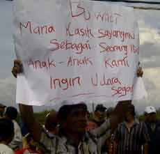 Ratusan Warga Siap Hadang Pendemo Tolak TPA Benowo