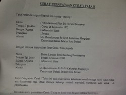 Aceng Selalu Membantah, Tapi Ini Bukti Pernikahannya dengan Shinta