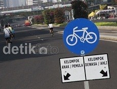 Malam Tahun Baru, Jokowi Rencanakan Car Free Night di Sudirman-Monas