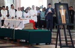 Pimpin Pelepasan Jenazah, Ketua MA Minta Hakim Contoh M Taufik