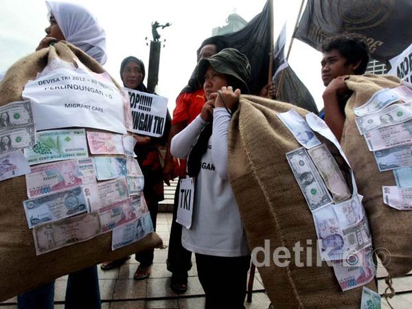 Aksi Save TKI di Hari Buruh Migran