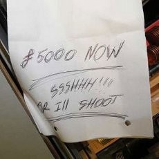 Rampok Bank, Pria Ini Cuma Tunjukkan Secarik Kertas