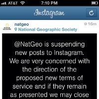 Protes! National Geographic Stop Posting Foto di Instagram
