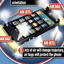 Unik! Airbag untuk Smartphone