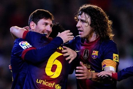 Messi, Puyol, Xavi adalah Pilar Penting Barca
