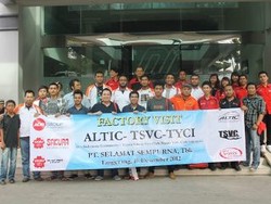 Kunjungan TSVC Tangerang ke Pabrik Sakura
