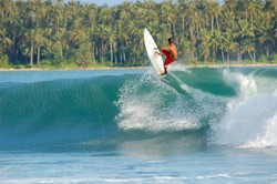 Sorake Bech South Nias Island, Indonesia