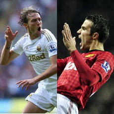 MU-Swansea: Bagaimana Memaksimalkan Michu & Van Persie