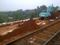 Kemenhub Waspadai Jalur Kereta Api yang Rawan Longsor