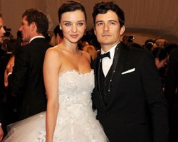 Bantah Cerai, Miranda Kerr Kunjungi Orlando Bloom di Afrika Selatan