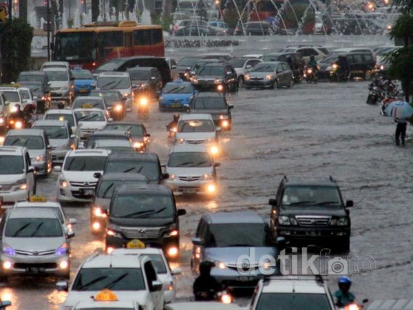Jalan Thamrin Macet 