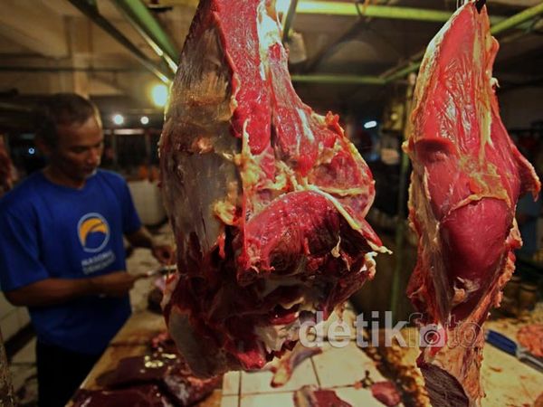 Jelang Natal, Peminat Daging Menurun