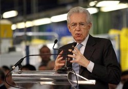 PM Italia Mario Monti Mengundurkan Diri