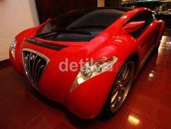 Dahlan Iskan Geber Ferrari Listrik dari Rumah Dinas ke Senayan