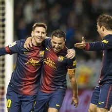 Messi Masih Bikin Gol, Barca Tutup Tahun dengan Kemenangan