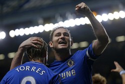 Chelsea berpesta gol ketika menjamu Aston Villa. Delapan gol dicetak para pemain The Blues untuk menang telak 8-0. (Reuters)