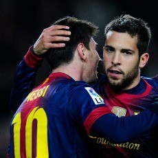 Jordi Alba Bidik Treble