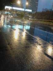 Genangan di Jalan MH Thamrin Sudah Surut