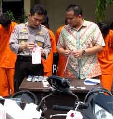 Tujuh Pelaku Ranmor Ditangkap